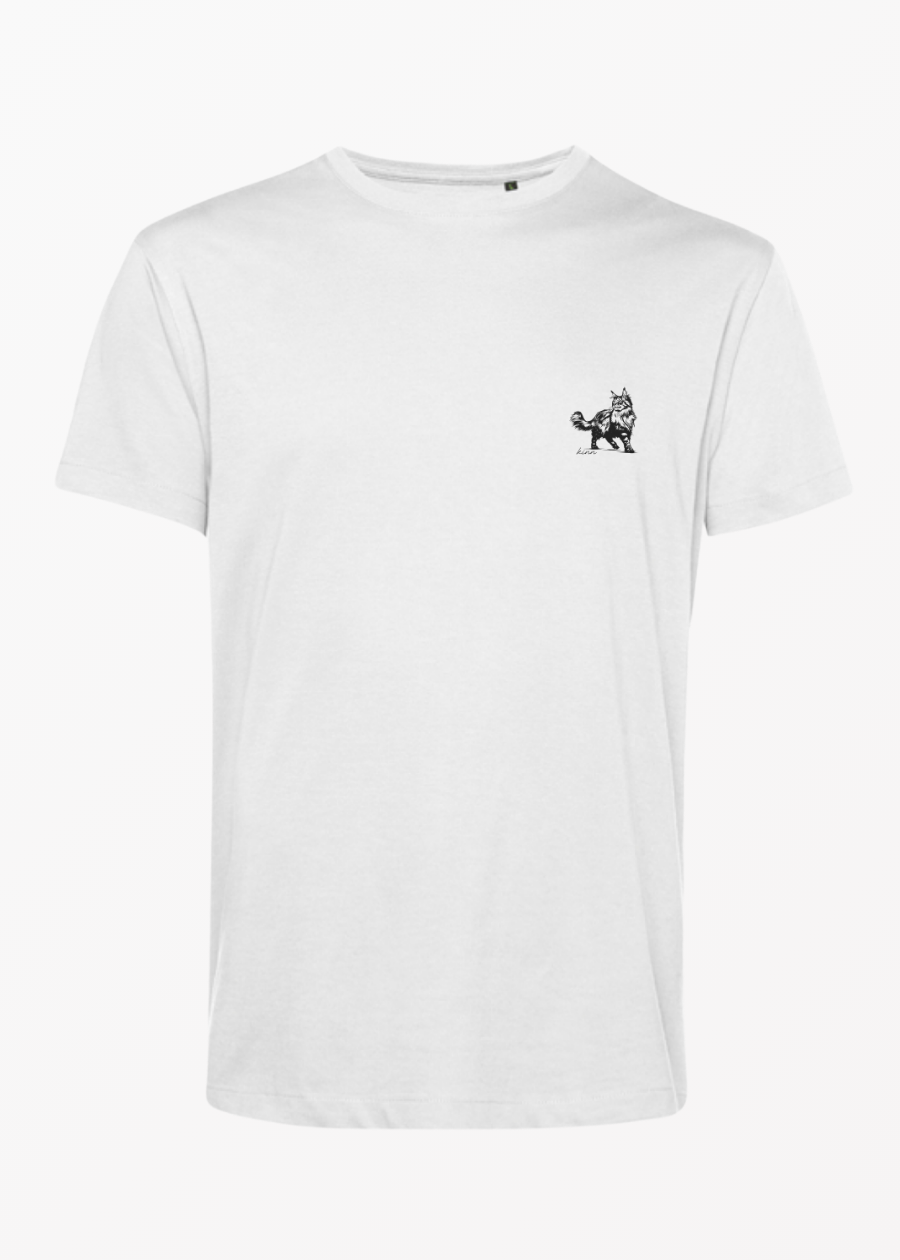 Polera Pencil Gato Maine Coon