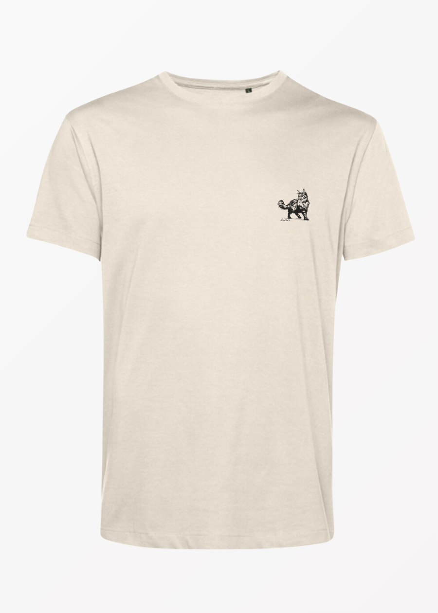 Polera Pencil Gato Maine Coon