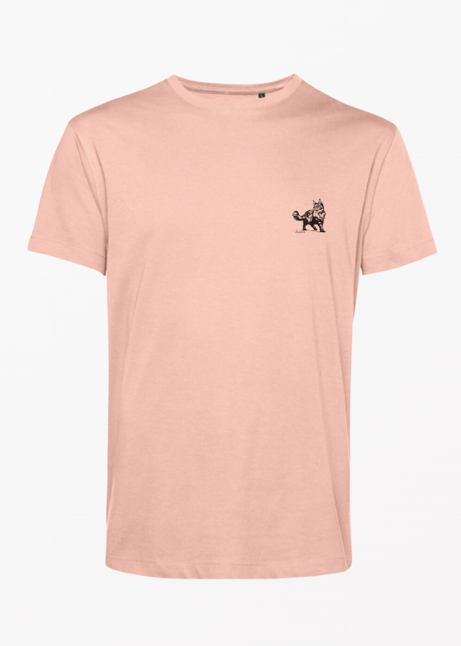 Polera Pencil Gato Maine Coon