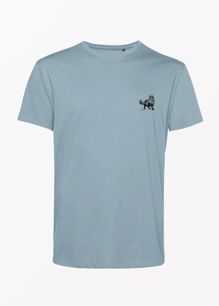 Polera Pencil Gato Maine Coon