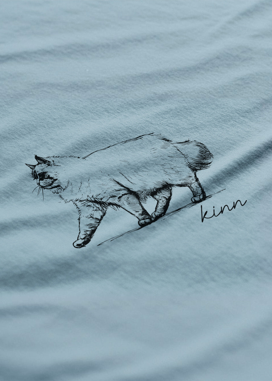 Polera Pencil Gato Ragdoll
