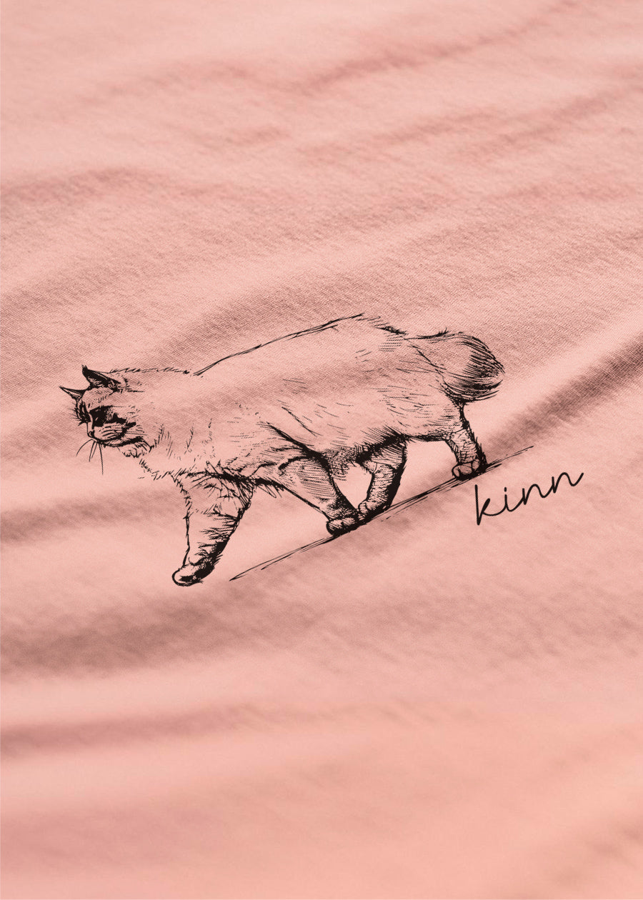 Polera Pencil Gato Ragdoll