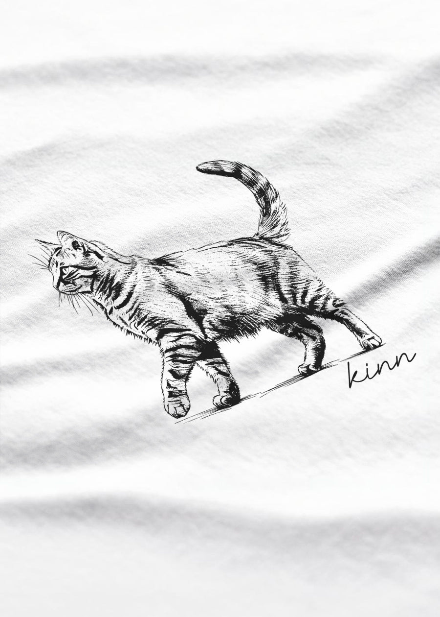 Polera Pencil Gato Americano Pelo Corto